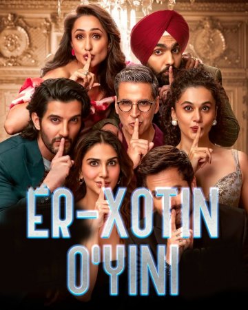 Er-xotin o'yini Hind kino Uzbek tilida O'zbekcha 2024 tarjima kino Full HD skachat