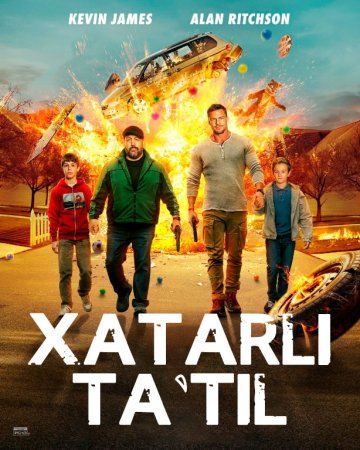 Xatarli ta'til / O'yin sanasi / Qaltis shanba Uzbek tilida 2025 O'zbekcha tarjima kino Full HD tas-ix skachat