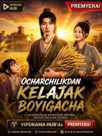 Ocharchilikdan kellajak boyigacha (uzbek tilida drama) 1-2-3-4-5-10-20-30-40-50-70-80-90 Qism Koreya seriali Barcha qismlar 2026 HD skachat